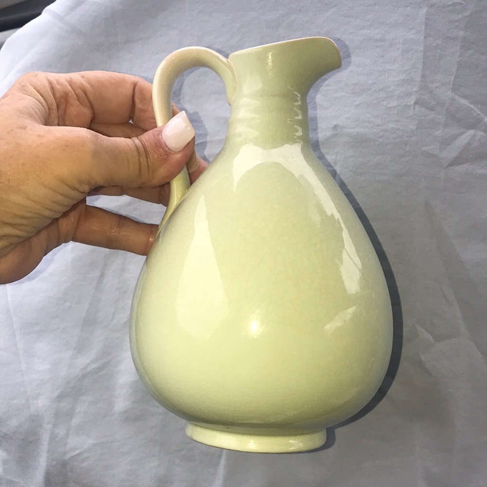 Antique EGERSUND porcelain pitcher in perfect condition 1930s